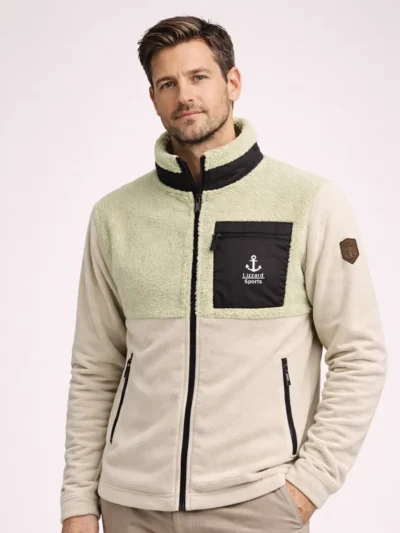 Mens Fleece Jacket with front pocket